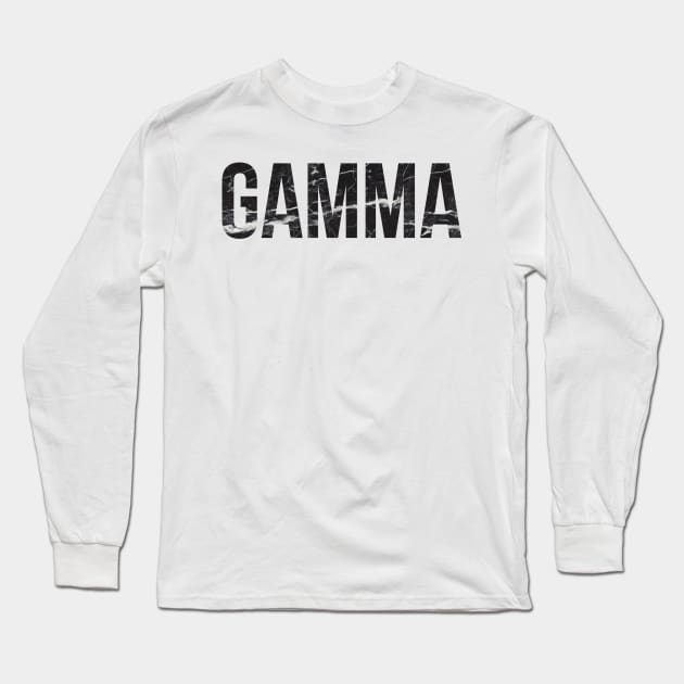 Marble Gamma Long Sleeve T-Shirt by lolosenese